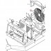 Зашитная решетка лопастей вентилятора охлаждения (2 части)
